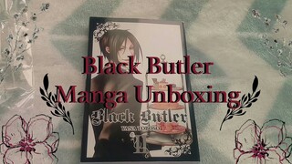Black Butler Manga Unboxing//Philippines