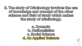 criminology