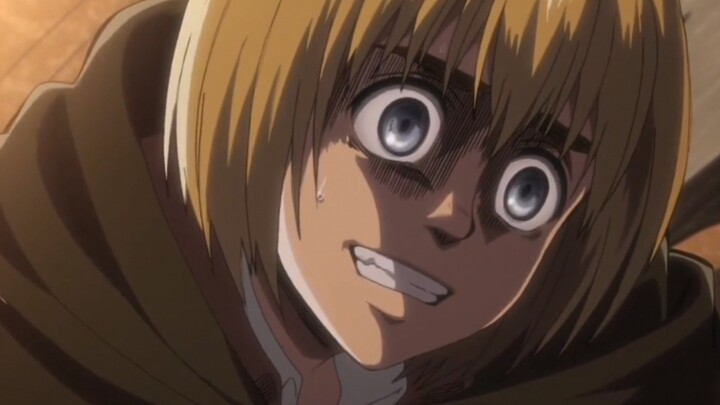 Saat ekspresi Armin berangsur-angsur berubah...