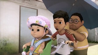 Adit & Sopo Jarwo | Pakai Payung Naik Sepeda, Adel Gemas Sekali