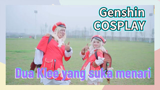 [Genshin Impact, COSPLAY] Dua Klee yang suka menari