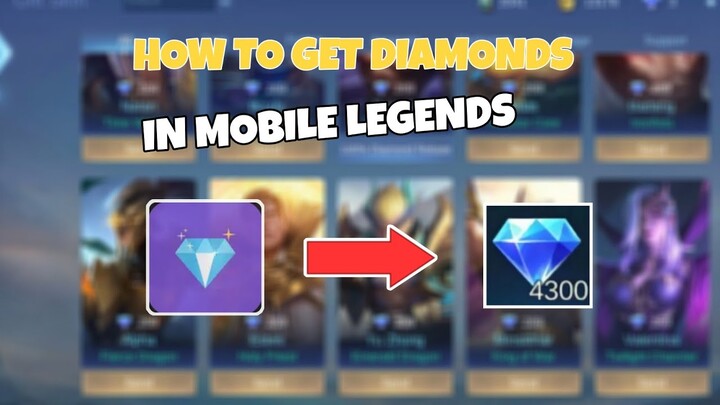 TRICKS TO GET DIAMONDS MOBILE LEGENDS NEW APP