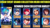 DRAW EVENT GRAND COLLECTION MLBB BULAN OKTOBER!!! REVIEW SKIN COLLECTOR HARLEY