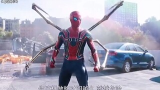 蜘蛛侠回到过去碰到章鱼博士，章鱼博士惨了，出门装对战六神装