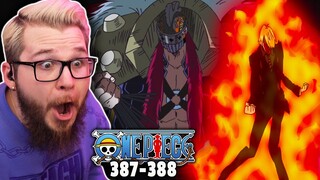 DUVAL vs SANJI... | One Piece Ep 387-388 REACTION