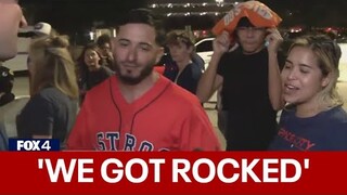 Houston Astros fans react to Game 7 loss to Texas Rangers