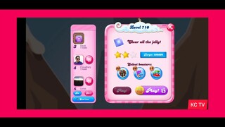 CANDY CRUSH SAGA LEVEL 710 (NEW VERSION)