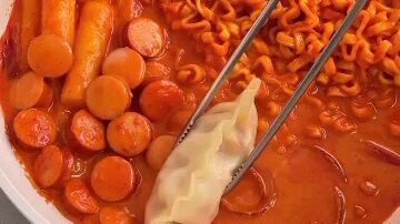 making noodles