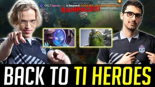 OG's back to their original TI heroes - Topson ARC WARDEN w/ Saksa TINY