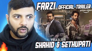 FARZI - Official Trailer Reaction | Raj & DK | Shahid, Sethupathi