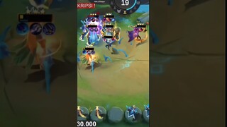 WANWAN 1 + KANGKUNG GUARDIAN NYEBELIN BANGET  #shorts #fanlee #magicchessindonesia #mobilelegends