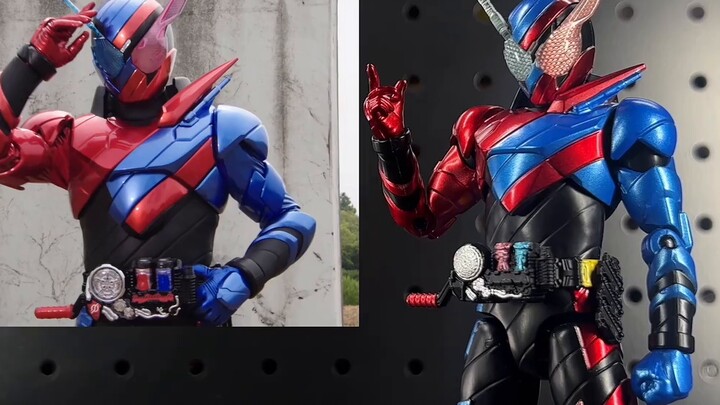 Please feel free to play! National version of Kamen Rider Super Movable Build Action Figure [Open th