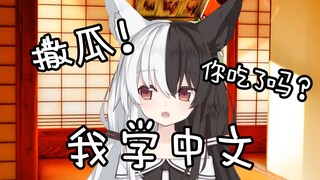 【有栖Mana】黑白狐的学中文小合集！
