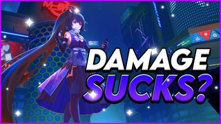 SHE SUCKS?! Global Saki Fuwa Damage Test Gameplay | Tower of Fantasy