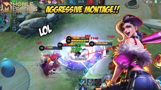 SPECIAL FANNY AGGRESSIVE MONTAGE! || ROAD TO 30K SUBSCRIBERS || MOBILE LEGENDS BANG BANG