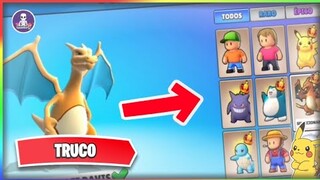 ✅ COMO TENER las SKINS de POKÉMON en STUMBLE GUYS - Mod Apk 0.39