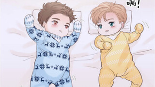 【ABO男孕】小受的肚子越来越大了……原来是双胞胎！太可爱了……
