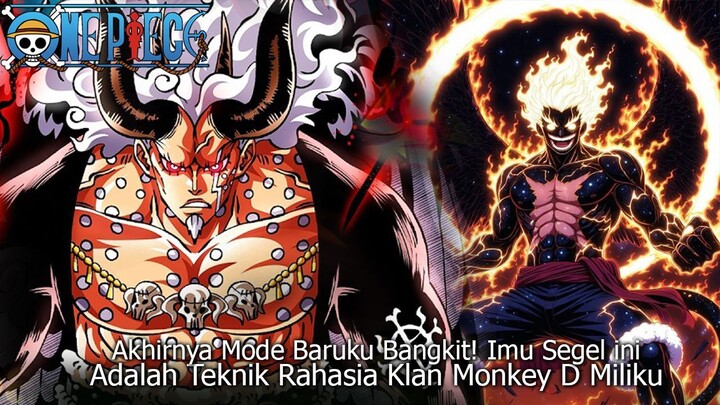 ONE PIECE TERBARU - SEGEL MATAHARI NIKA BANGKIT! LUFFY SERANG IBLIS IMU DENGAN API HAGOROMO JOYBOY