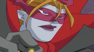 Digimon: The best friend Wizardmon, the one you have been waiting for, snatches the badge from the t