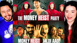 MONEY HEIST | Fan Anthem - Anil Kapoor, Rana Daggubati & Tiger Shroff PARTY Netflix India | Reaction