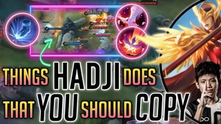 Analysis For Hadji's Pharsa M3 Gameplay - Mid Or Gold Lane? Mobile Legends Tutorial 2022