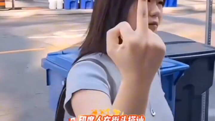 An Indian guy hit on a pretty Asian girl on the streets of Japan, and she responded kindly!