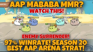 3 EASY TIPS TO WIN ARENA AAP SEASON 20 | AAP AXIE ARENA STRATEGY GAMEPLAY