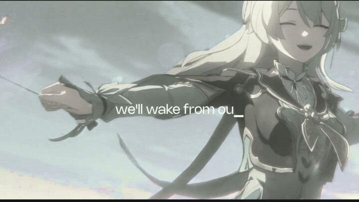 So When Tomorrow comes we'll wake from our Dreams Smilling