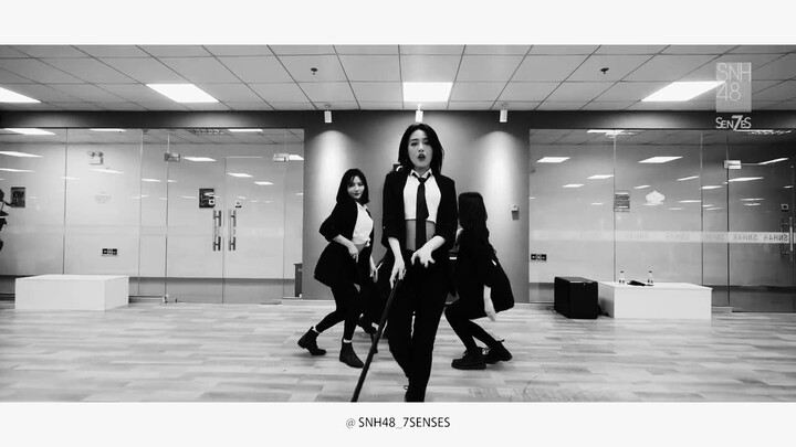 【SNH48_7SENSES】 الإحساس الفائق بالراحة مع إيقاع «Who Is Your Girl» في غرفة التدريب، متوافق مع BGM | 