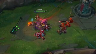 Help Little Fire Dragon counter-ambush for a round