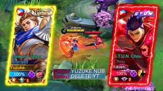 YUZUKE VS TOP GLOBAL CHOU TRASHTALKER! | WHO WILL WIN?! | MLBB