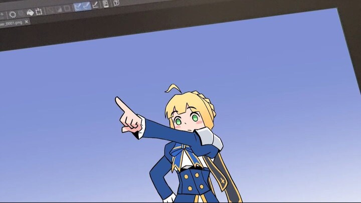 Part1 Part 2 I Draw Stelle and Saber