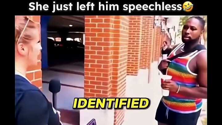 She Just Left Him Speechless🤣 #uspolitics #gender #usa