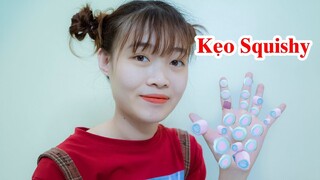 Trò Chơi Ăn Kẹo Bông Squishy Bàn Tay - Hà Sam