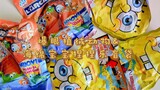 Eye-catching flocked animal figurine keychain & SpongeBob SquarePants vent winking and pinching blin