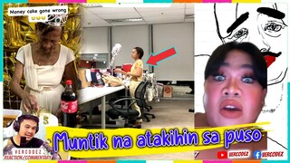 MUNTIK NA ATAKIHIN SA PUSO SI ATE, funny memes, funny videos compilation | reaction by VERCODEZ