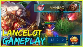 CHOU USER PLAY LANCELOT! WHAT HAPPENED NEXT? + LEGENDARY MANIAC GAMEPLAY • SoooYah Gaming