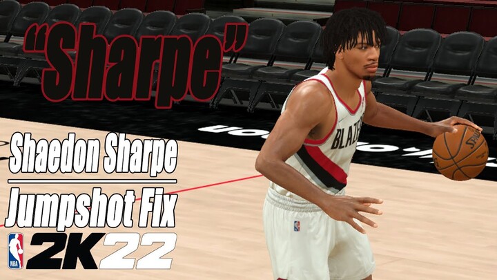Shaedon Sharpe Jumpshot Fix NBA2K22