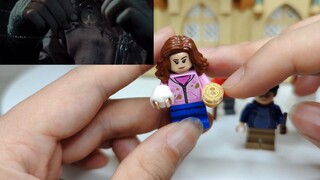 [Cá trong nước linh hồn] LEGO 76398 Văn phòng bác sĩ trường Hogwarts/Harry Potter Mái nhà xanh Mô-đu