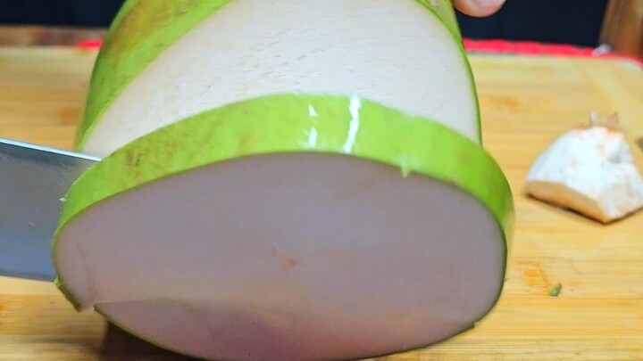 几刀切个椰子