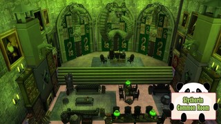 Slytherin Common Room (Inspired Build) - TS4 [SPEED BUILD]