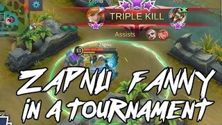 ZAPNU FANNY IN JUST ML LEAGUE 5 TOURNAMENT - EXECRATION vs PAPA BEAR - GAME 2