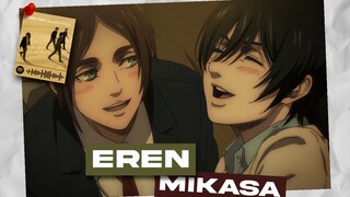 Attack on Titan edit (Eren & Mikasa) Patience - Take That