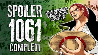 ONE PIECE SPOILER 1061 - ANTICIPAZIONI ONE PIECE 1061