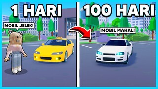 PUNYA MOBIL MAHAL! Kisah Supir Taksi Yang Jelek Menjadi Sangat Keren! - Taxi Boss (Roblox)