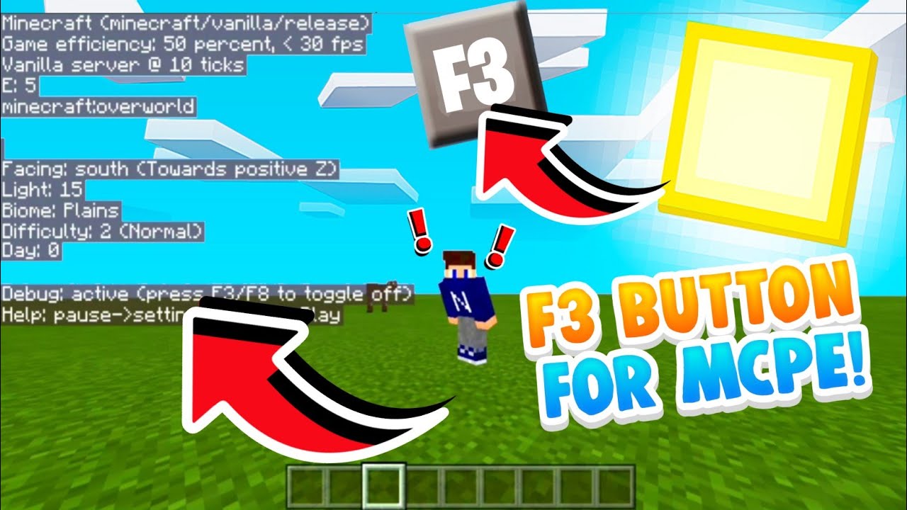 F3 Button For Mcpe 1 16 Java Debug Screen Addon For Mcpe 1 16 21 Bilibili