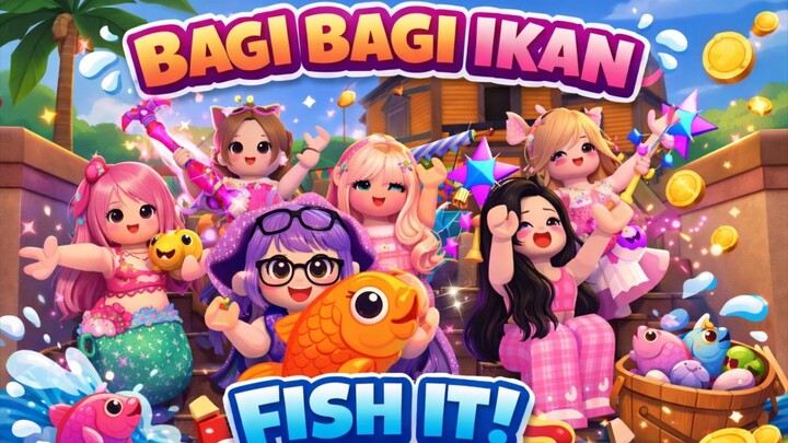 Roblox Map Fish It | Bagi bagi ikan fish it