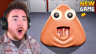 PLAYING THE POU HORROR GAME... (Crazy Ending)