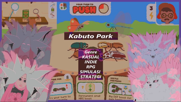 -+[Kabuto Park, berburu serangga, mengkoleksi, adu jotos serangga bareng bocil]+-