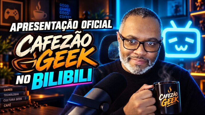 Está começando o Cafezão Geek! ☕🎮🎬